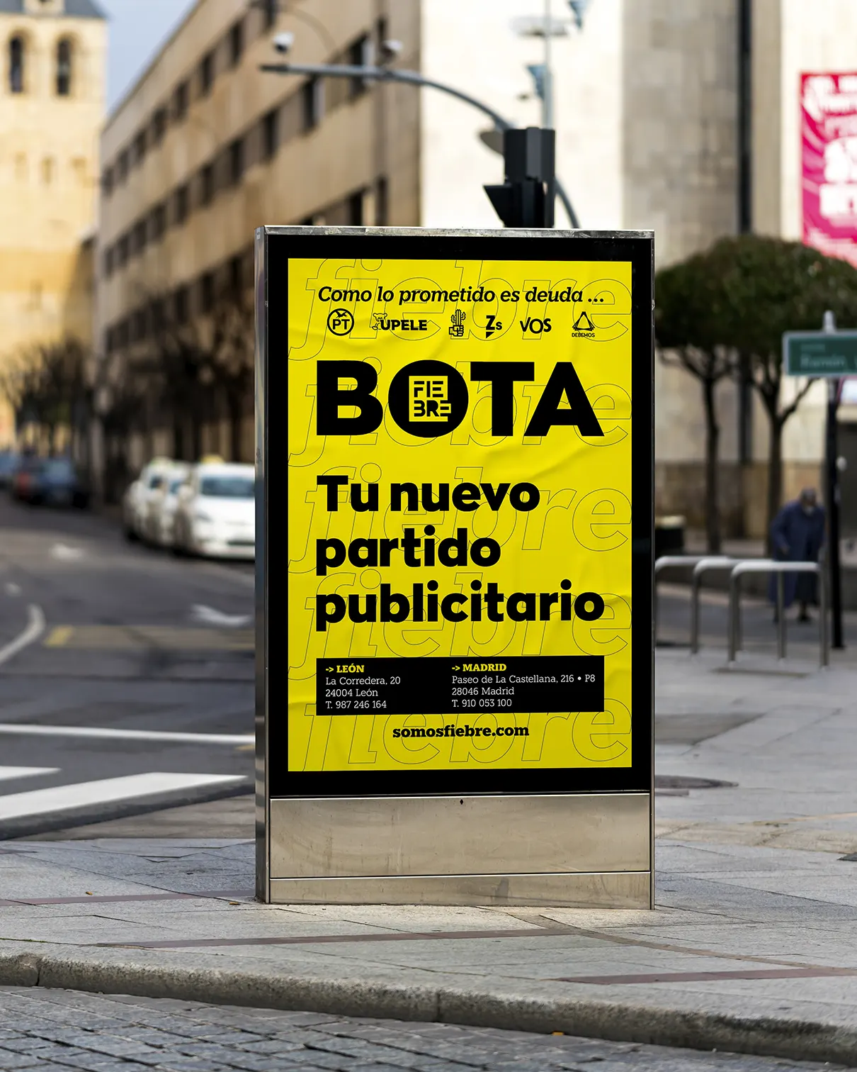 marquesina bota tu nuevo partido publicitario